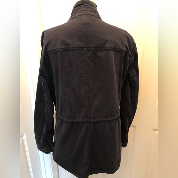 Style & Co Twill utility jacket in navy blue - Picture 4 of 12